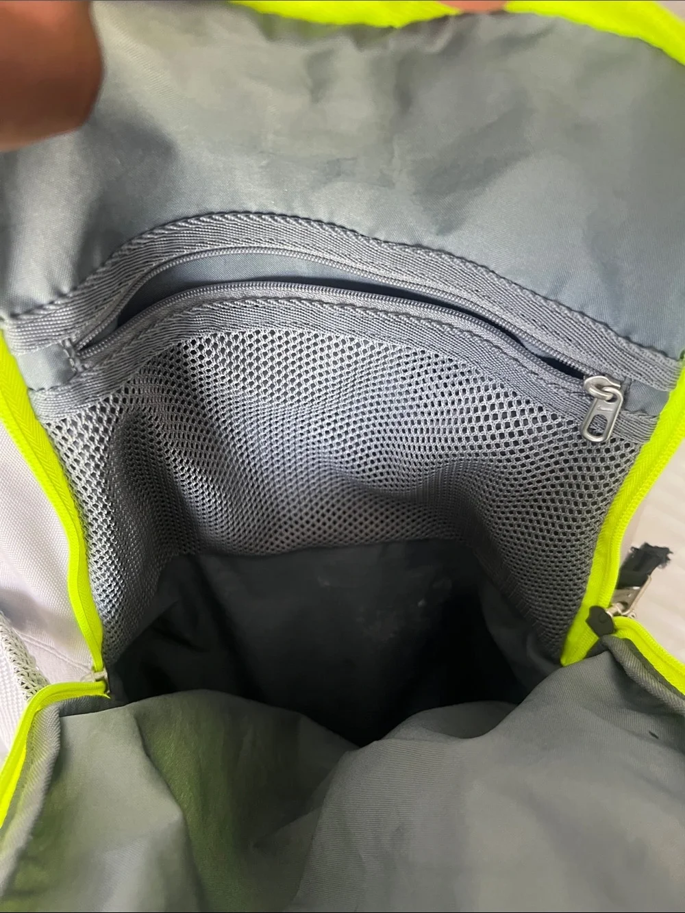 Nike Swingman Men’s Backpack in Neon Yellow and Light Gray (Baseball)